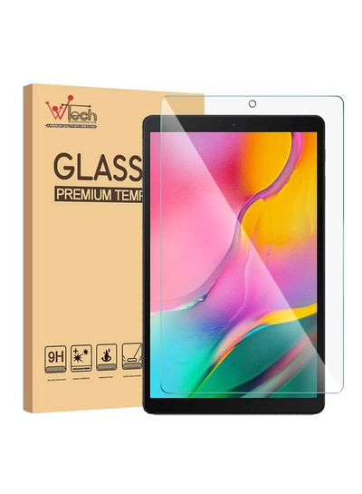 Buy Tempered Glass Screen Protector For Samsung Galaxy Tab A T510/T515 (2019) Clear in Saudi Arabia