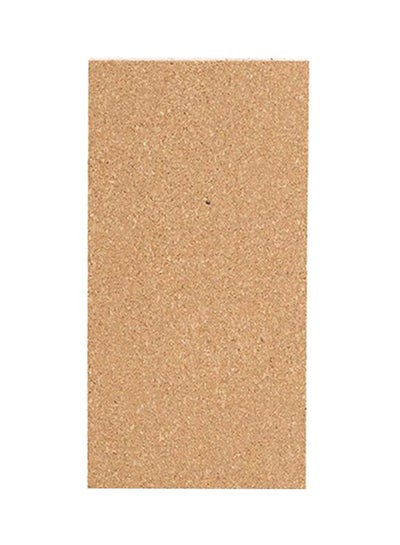 Buy 5-Piece Adhesive Cork Slides Beige in Saudi Arabia