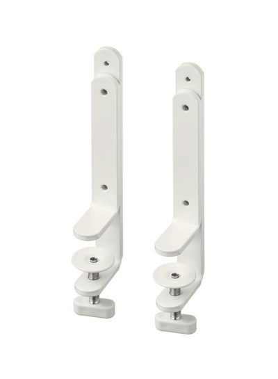 Buy 2-Piece Storage Connector Set White 8cm in UAE