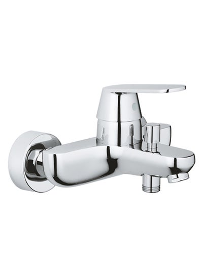 Buy Single Lever Bath Mixer Chrome L 97 x W 163 x H 150 in UAE