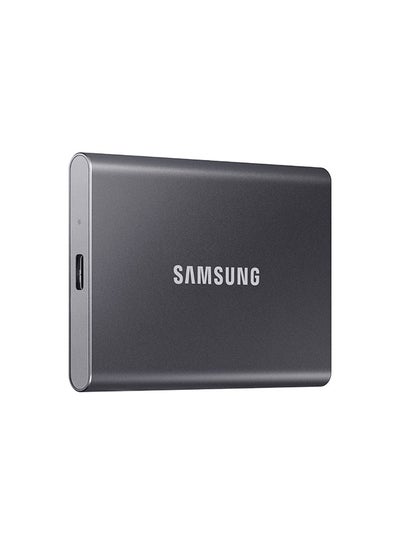 Buy Portable Solid State Drive T7 USB 3.2 grey in UAE