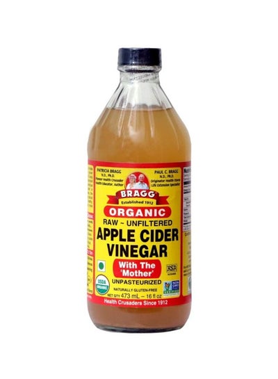 Buy Organic Raw Apple Cider Vinegar 473ml in Saudi Arabia