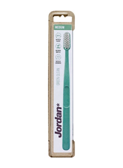 Buy Toothbrush Clean Medium Green in UAE