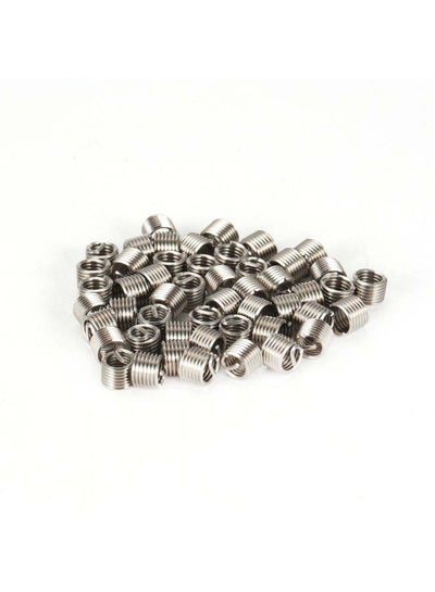 اشتري 50-Piece Threaded Inserts Helicoil Screw Sleeve Set Silver في السعودية