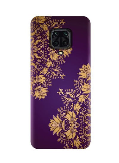 Buy Protective Case Cover For Xiaomi Redmi Note 9 Pro Max Purple/Beige in UAE