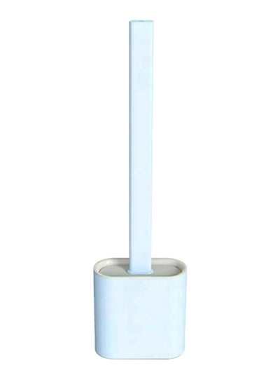 Buy Silicone Toilet Brush With Base Blue 3610x10cm in Egypt