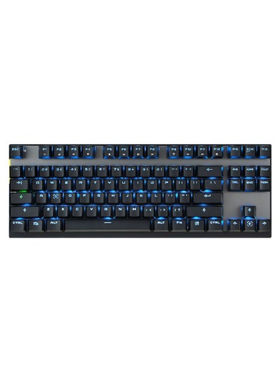 Buy Dual Mode 2.4G Wireless 87-Keys Mechanical Keyboard Black in Saudi Arabia