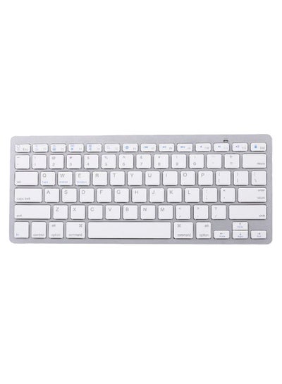 Buy Bluetooth Wireless Keyboard - English White in Saudi Arabia