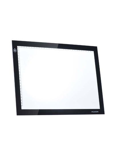 Buy Portable Ultra-Thin LED Drawing Graphic Tablet White/Black in UAE