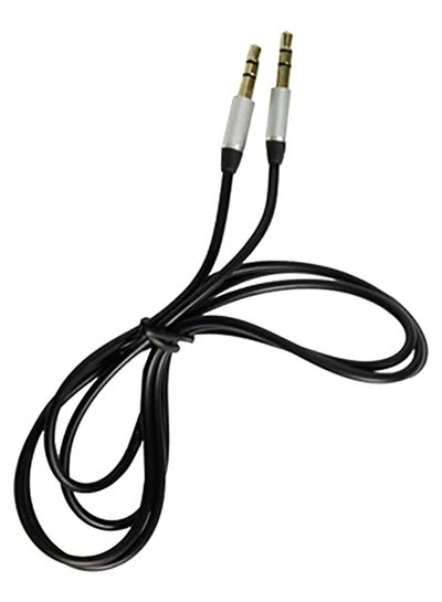 Buy Aux 3.5SP Audio Cable Black in Egypt