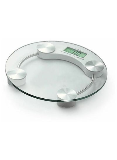 Buy Personal Digital Glass Scale Clear 180kg in Egypt