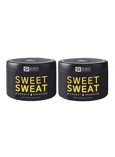 Buy Pack Of 2 Sweet Sweat Workout Enhancer Jar 6.5oz in UAE