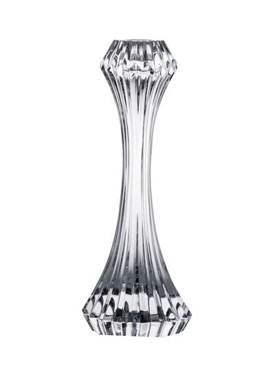 Buy Crown Jewel Decorative Candle Holder Clear 25cm in UAE