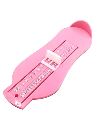 Buy Children Baby Foot Shoe Size Measure Tool Infant Device Ruler Kit Pink/White 22.7x8.6x2.5cm in UAE