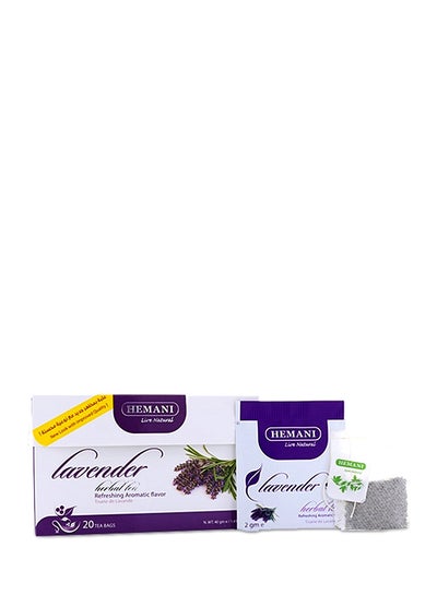 اشتري Lavender Herbal Tea 20 Bags 40 غم في الامارات