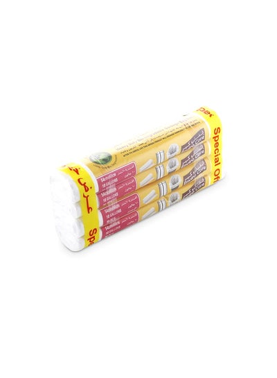 اشتري 150-Piece Bio-Degradable Garbage Bag Roll White 60x54centimeter في الامارات