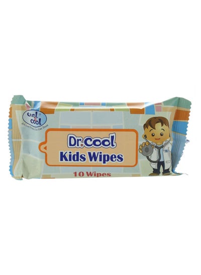 Buy Dr.Cool Kids Wipes 10's in UAE