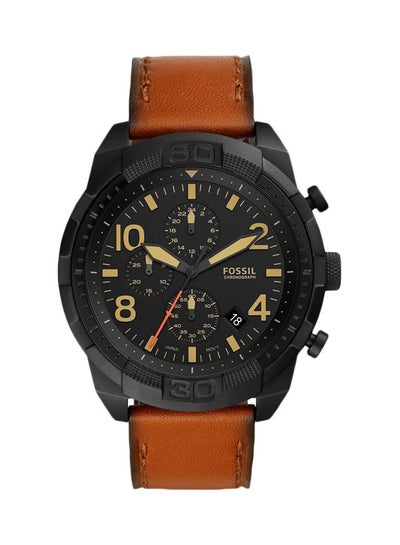 Buy Men's Bronson Chronograph Watch FS5714 - 50 mm - Brown in UAE