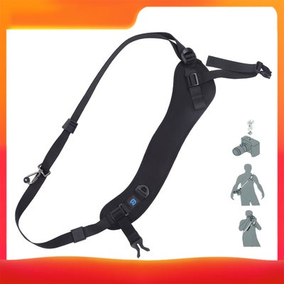 اشتري Camera Strap Quick Release Shoulder Belt أسود في السعودية