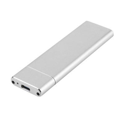 Buy USB 3.1 Type-C Converter Adapter Enclosure Case M2 SSD Hard Disk Silver in Egypt