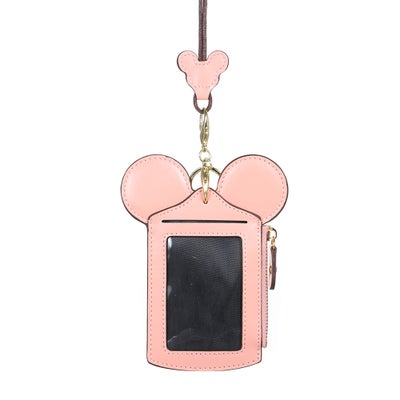 Buy Cartoon Cute Holder Protector ID Credit Card Case Pink in Saudi Arabia