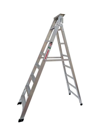 Buy Dual Purpose Ladder Silver One Size in UAE