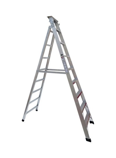 Buy Dual Purpose Ladder Silver One Size in UAE