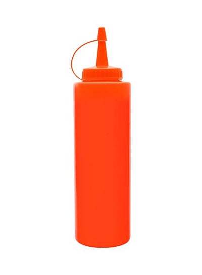 Buy Plastic Squeezer Dispenser Orange in UAE