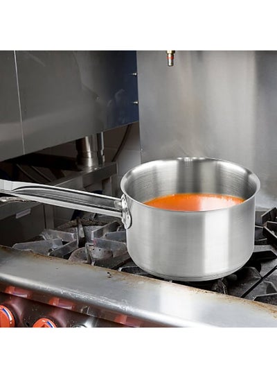 Buy Stainless Steel Saucepan Without Lid Silver 10.5centimeter in UAE