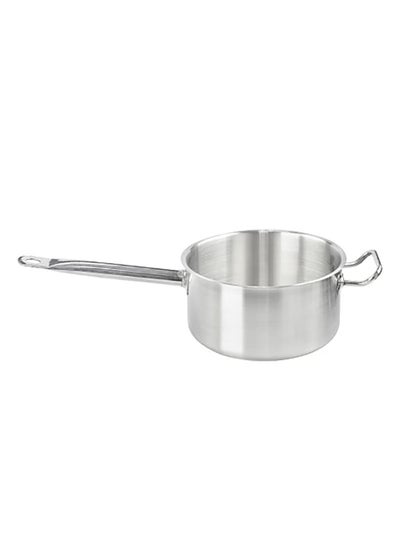 Buy Stainless Steel Saucepan Without Lid Silver 16cm in UAE