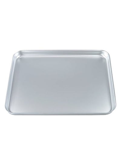 Buy Aluminium Baking Pan Silver 470X355 Millimeter in UAE