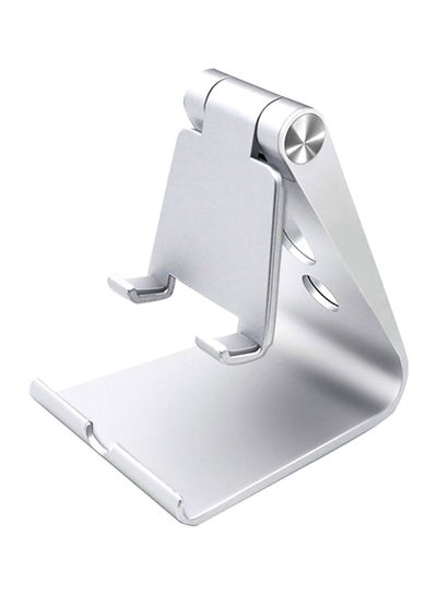 Buy Adjustable Mobile Phone Stand silver in UAE