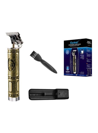 Buy KM-1974A Professional Hair Clipper Kit Gold/Silver/Black in Saudi Arabia