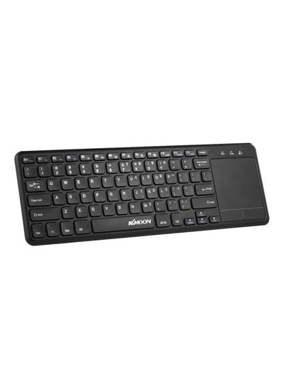 Buy Wireless Touch Pad Keyboard Black in Saudi Arabia