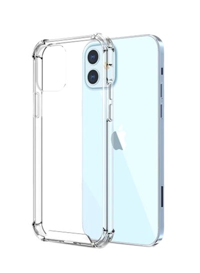 Buy Anti Burst Shockproof Corner TPU Case For Apple iPhone 12 Mini Clear in UAE