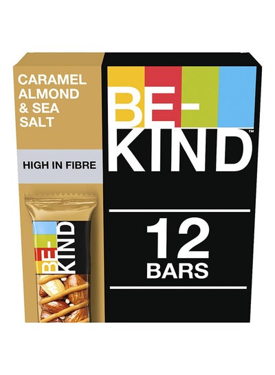 Buy Caramel Almond And Sea Salt 40grams Pack of 12 in UAE