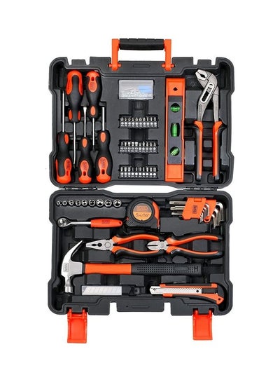 Buy 154 Pieces Hand Tool Kit Black 35cm in Saudi Arabia