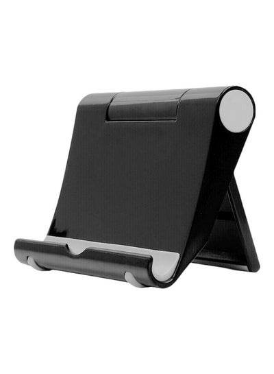 Buy 270 Degree Universal Mobile Phone Tablet Holder Stand Black in UAE