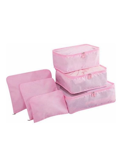 Buy 6-Piece Travel Storage Organizer Bag Set 23x19x11cm in Saudi Arabia