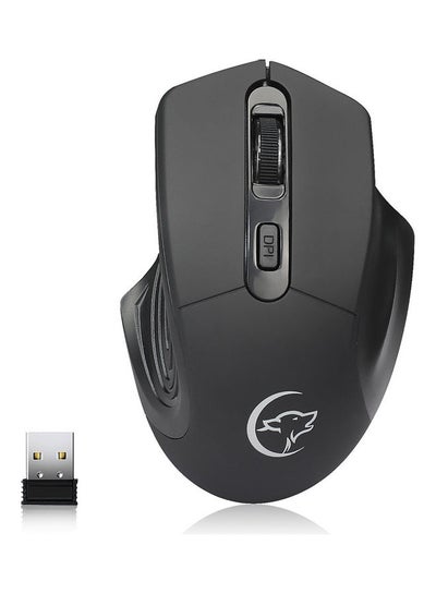 Buy Wireless Gaming Mouse Black in Saudi Arabia