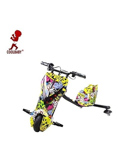 Buy 3 Wheels Drifting Electric Power Scooter 90x60x30cm in Saudi Arabia