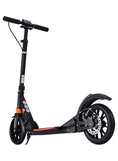 Buy Non-electric Foldable Front & Rear Shock-Absorbing System Scooter 98x104x38cm in Saudi Arabia