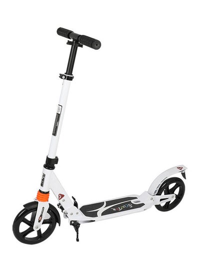 Buy Non-electric Foldable Front & Rear Shock-Absorbing System Scooter 98x104x38cm in Saudi Arabia