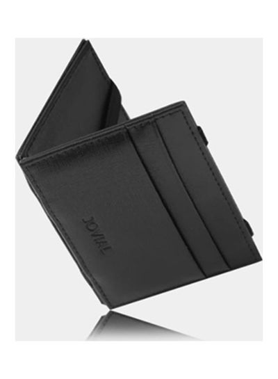 Buy Leather Wallet Black in Saudi Arabia