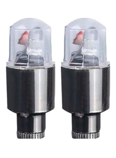 Buy Wheel Valve Cap Neon LED Light For Bicycle in UAE