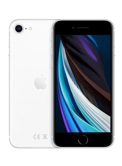 Buy iPhone SE 2020 - Slim Packing (2nd-gen) 128GB White - Middle East Specs in Saudi Arabia