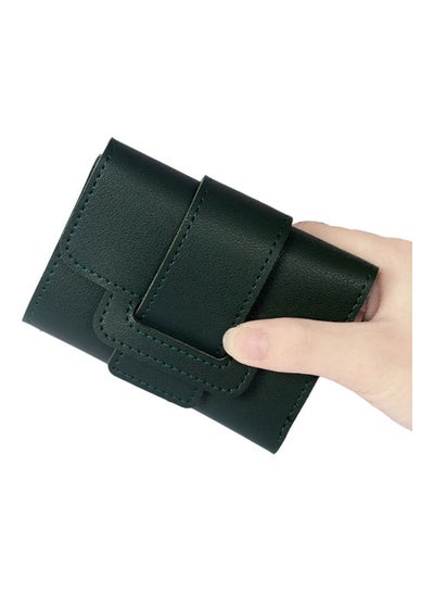 Buy Trifold Wallet Green in Saudi Arabia