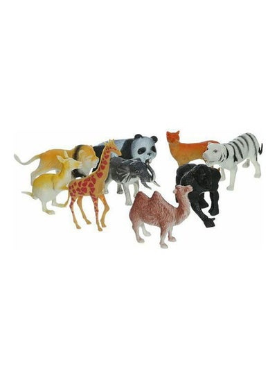 Buy 9-Piece Plastic Animals With Trees Set in Egypt