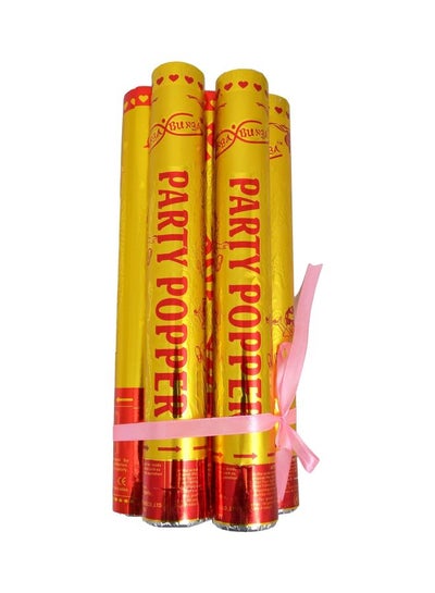 Buy 5-Piece Party Popper Roll Set 30cm in Egypt