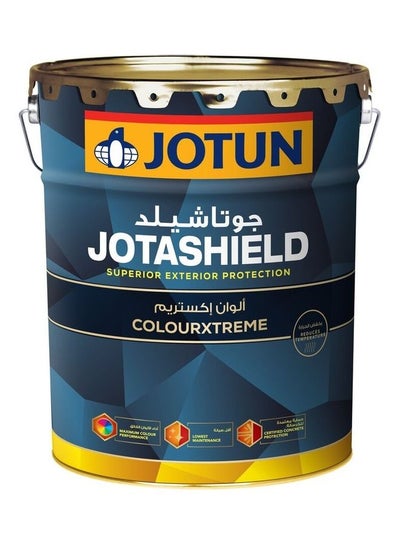 Buy Jotashield Colourxtreme Silk Exterior Paint White 18000ml in UAE